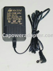 New Maxim MA411210 AC Adapter 12VAC 1000mA 1A