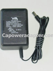 New CA Cyber Acoustics AC-14 AC Adapter U120120D43 12V 1200mA 1.2A