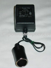 New Power Pro WA1250 DC Charger AC Adapter 12V DC 500mA w/ Female Lighter Plug