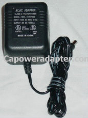 New MKA-410601000 AC Adapter 6VAC 1000mA 1A