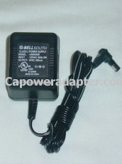 New Bellsouth U090050D AC Adapter 9V 500mA 0.5A
