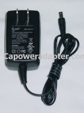 New iLUV IMM153BLK-01 AC Adapter DYS12-090080W-1 9V 0.8A 800mA DYS12090080W1