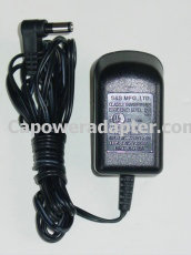 New S amp;S MFG U28350-6 AC Adapter 6VAC 350mA U283506