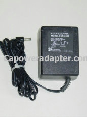 New Audiovox CNR-2500 AC Adapter 9V 600mA 0.6A CNR2500