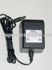 New DVE DV-0980S-B20 AC Adapter 9V 800mA 0.8A DV0980SB20