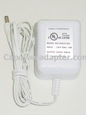 New UHA24-500 AC Adapter 24VAC 500mA 0.5A UHA24500