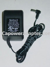 New Speedmark SEA-12500 LED Disco Light AC Adapter 12VAC 500mA SEA12500
