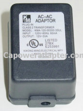 New KM KMA-120-00300-35UL (With Cord) AC Adapter 12V AC 3VA for IKEA Glansa 19972