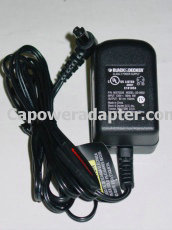 New Black amp; Decker UD-0902 AC Adapter 90547272 9V 150mA