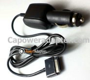 Asus Eee Pad Transformer TF101 TF101G 15v 1.2a car power supply adapter with 40 pin plug