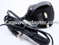 9v 1a power supply adapter with 3.5mm male audio connector - 3.5mm center positive plug