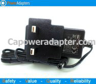 9v uk mains power plug adapter for PC Engine CDROM2 center negative