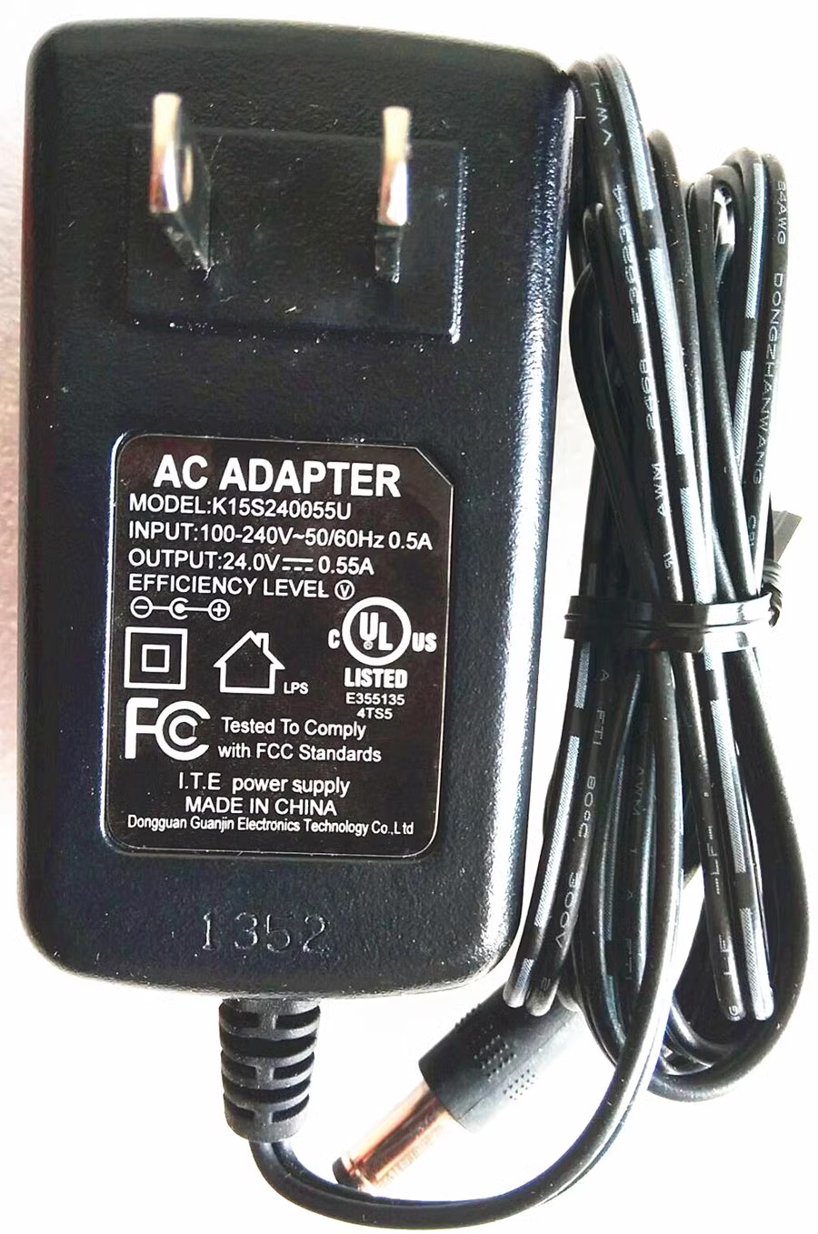 *Brand NEW*K15S240055U DF-SC009 24V 0.55A 19V 0.6A 1A AC ADAPTER Power Supply