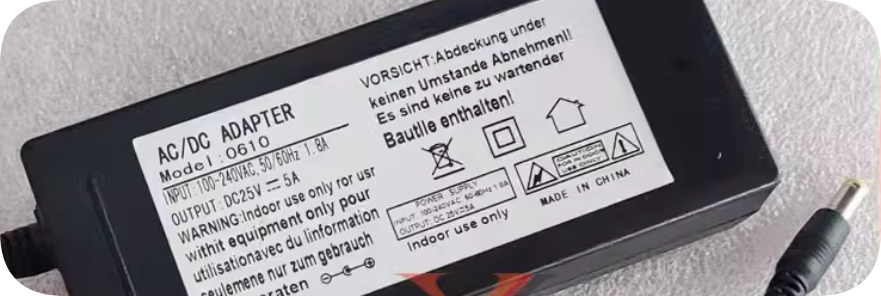 *Brand NEW*AC/DC ADAPTER 0610 universal DC 25V 4.5A 4A 3.5A 3A round plug DC power supply transforme