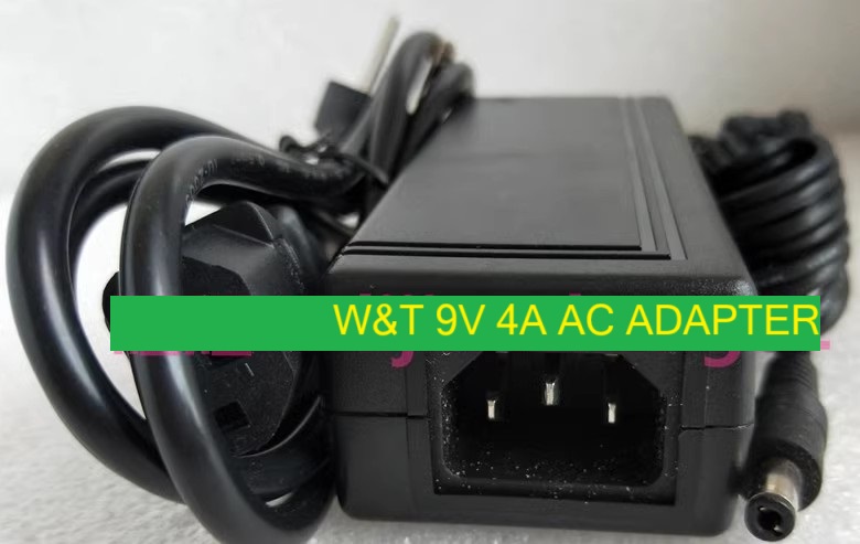 *Brand NEW*W&T W&T-AD60090B400 9V 4A AC ADAPTER Power Supply