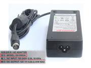 *Brand NEW*12v 6.6A 80W Ac adapter Genuine Posiflex EA10953A 4 Pin POWER Supply