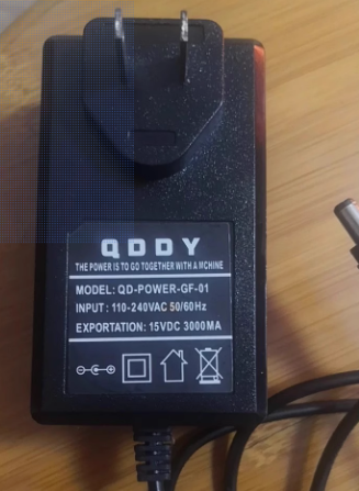 *Brand NEW*QOOY QD-POWER-GF-01 15V2000ma/3500ma AC/DC ADAPTER Power Supply