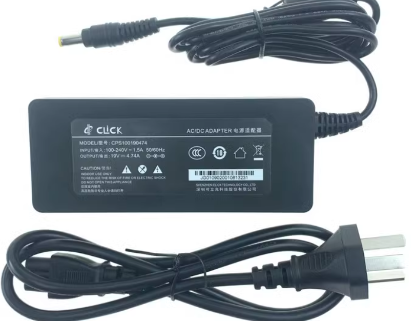 *Brand NEW*19V 4.74A AC/DC ADAPTER CLiCK CPS100190474 Power Supply
