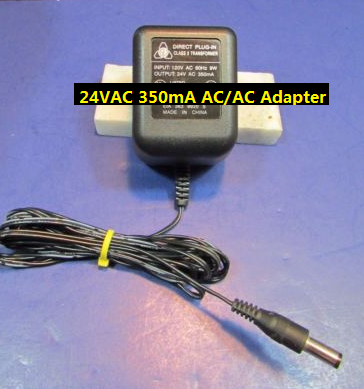 *Brand NEW* AC/AC Adapter CLASS 2 Transformer 24VAC 350mA TESTED SL Model 41A-24-350