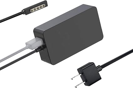 48W 12V 3.6A Power Adapter Charger, Replacement for Microsoft Surface Pro 2 Surface Pro 1 & Surface 48W 12V 3.6A Power Adapter Charger, Replacement for Microsoft Surface Pro 2 Surface Pro 1 & Surface