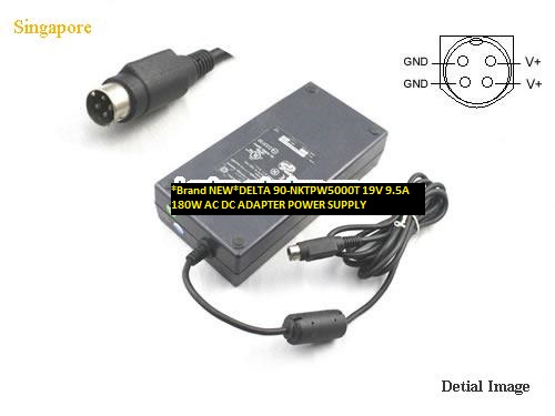 *Brand NEW*DELTA 90-NKTPW5000T 19V 9.5A 180W AC DC ADAPTER POWER SUPPLY