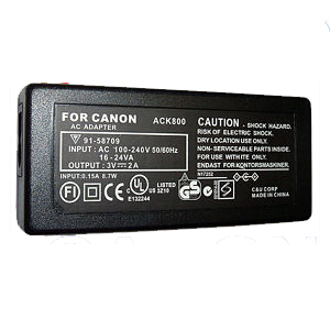 *Brand NEW*Canon Genuine Original ACK800 3V 1.5A Ac Adapter for Powershot A700 A540 A530 A520 A510 A