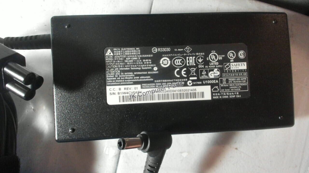 *Brand NEW*DELTA ADP-120MHD 19.5V 6.15A AC ADAPTER Power Supply
