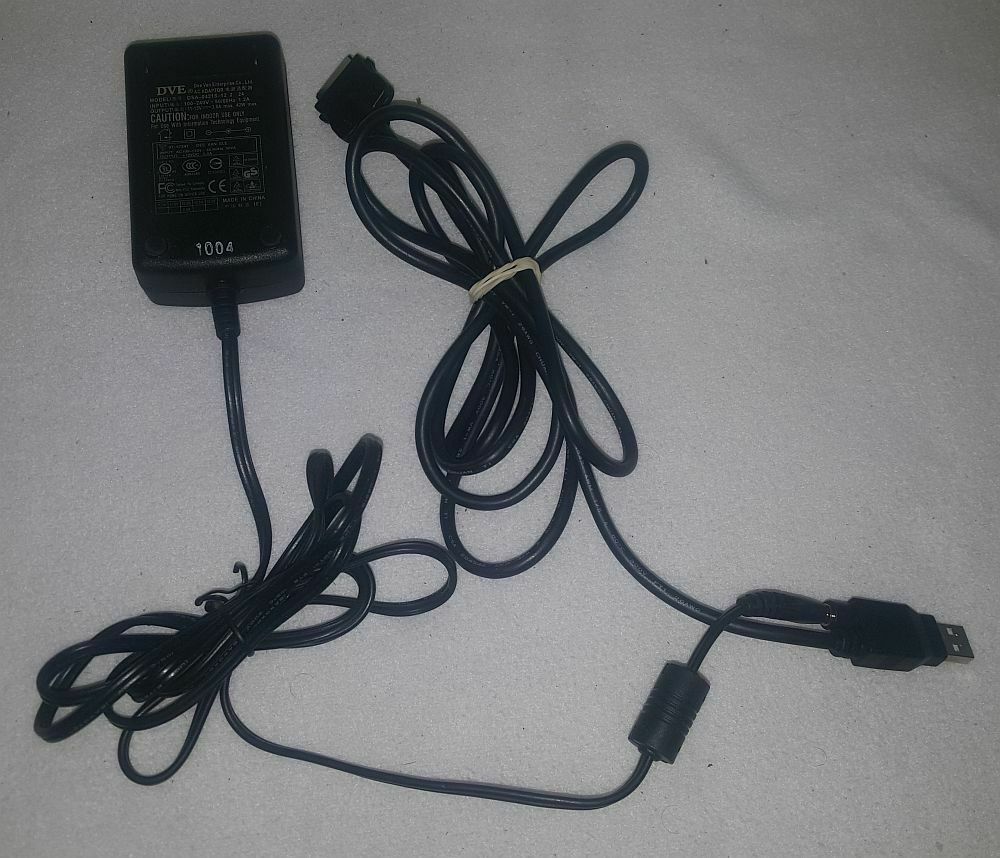 DVE AC Adapter 11-13V - 3.8A Model: DSA-0421S-12 MISSING POWER CORD 42W Max Used Type: Power Cord
