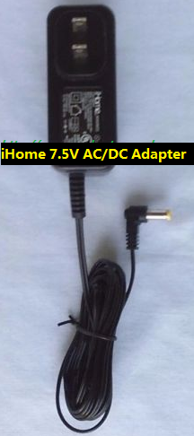 *Brand NEW* Genuine OEM iHome KSS18-075-2500U/J 7.5V AC/DC Adapter
