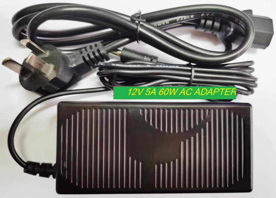 *Brand NEW*TR9CE5000LCP-F(R) GlobTel,Ine GT-81081-6012-T3 12V 5A 60W AC ADAPTER Power Supply