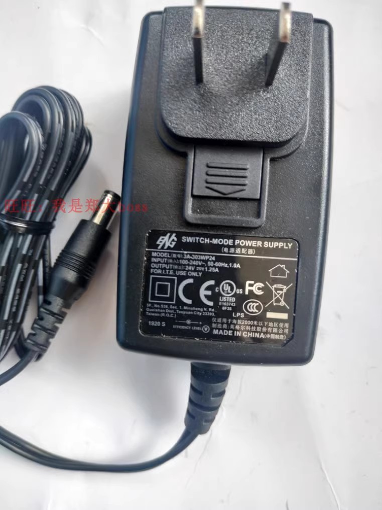 *Brand NEW* ENG 3A-303WP24 24V 1.25A AC DC Adapter POWER Supply