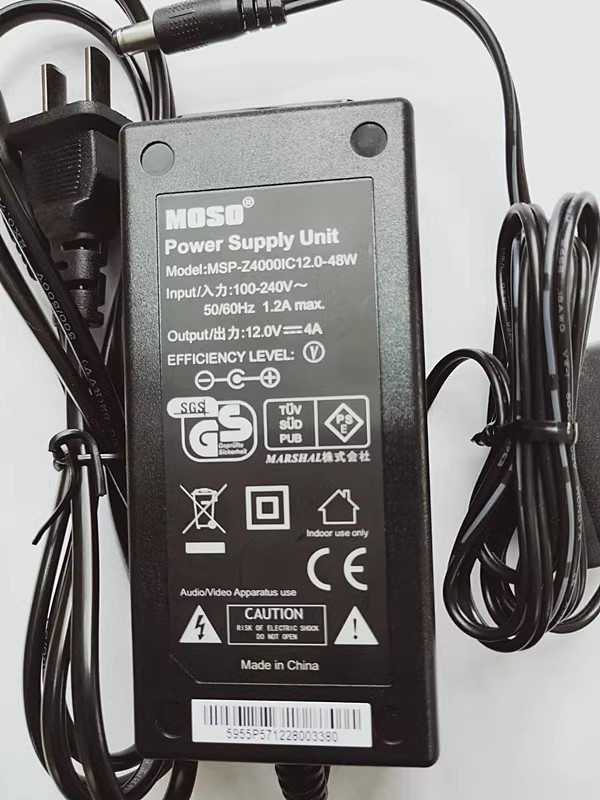 *Brand NEW*MOSO MSP-Z4000IC12.0-48W 12.0V 4A AC DC ADAPTHE POWER Supply