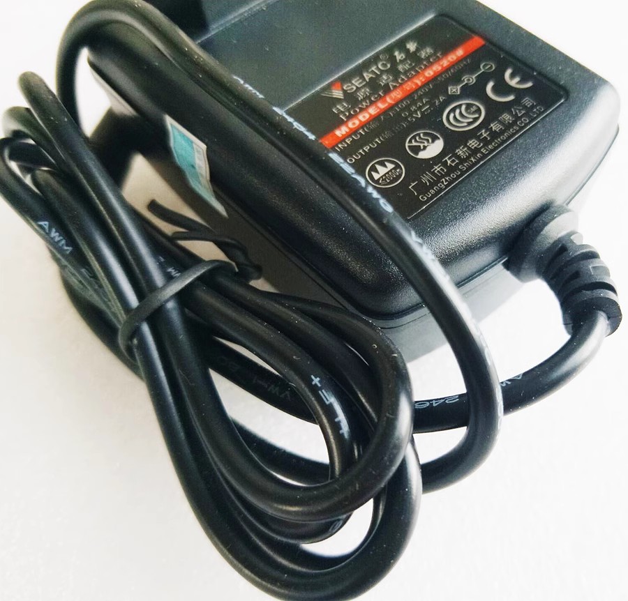 *Brand NEW*0520# SEATC 5V 2A AC ADAPTER 5.5*2.5mm/2.1mm Power Supply