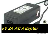 *Brand NEW*5V 2A Barrel 5.5/2.5mm 2-Prong BI13-050200-E2 Power AC Adapter