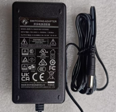*Brand NEW*Original FJ 12V 2.5A 30W AC/DC ADAPTER FJ-SW2018G1202500D Power Supply