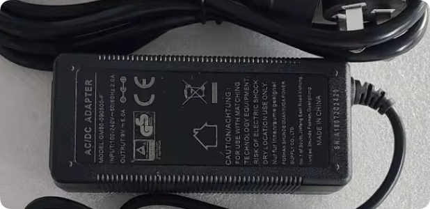 *Brand NEW*Original GVE GM60-090500-F 9V 5A 45W AC ADAPTER Power Supply