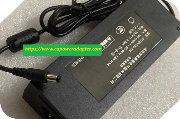 *Brand NEW*53.5V 2.24A Switch PoE Power Cord 2.4A Gausspower G1187-535-224 Power Adapter