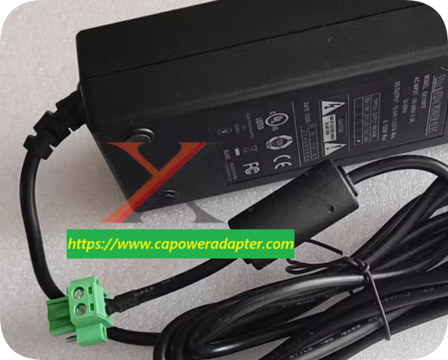 *Brand NEW* cable universal 24V 6A 5A phoenix terminal green plug 2-pin transformer EDAC Yisheng 24V