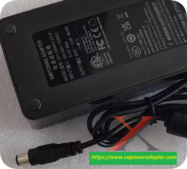 *Brand NEW*SOY-2800643-244-B 28V 6.43A power adapter charging cable 28V 180.4W transformer