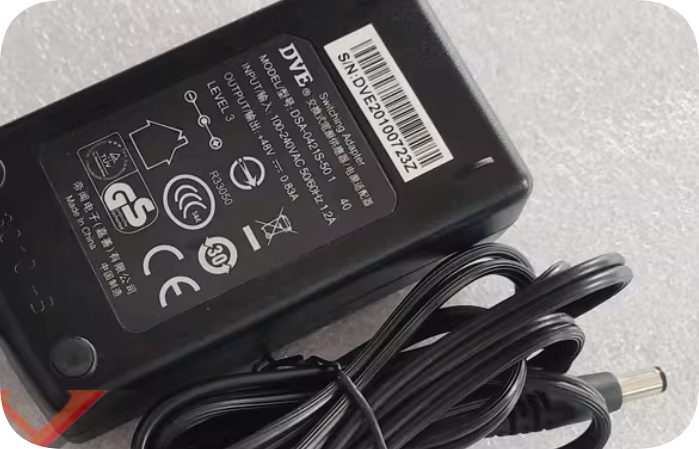 *Brand NEW*DVE DSA-0421S-50140 Charging Cable POE Transformer DC40W 48V 0.83A Power Adapter