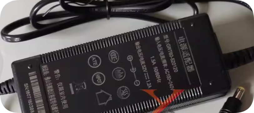 *Brand NEW*GRT60-520120 Charging Cable DC-DC Transformer 52V 1.2A 62W Power Adapter