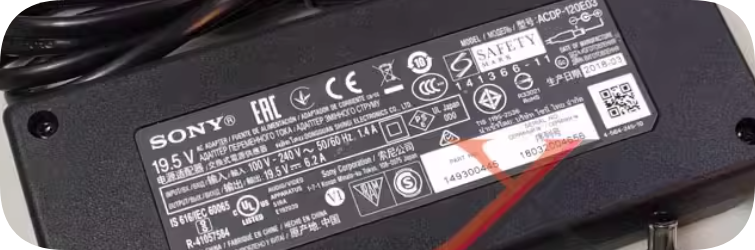 *Brand NEW*Sony 19.5V 6.2A Power Adapter KDL-50W 680A 48W 650D 43X8000E 49X7500F ACDP-120E03