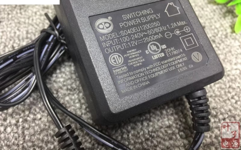 *Brand NEW*SO40EU1200250 TP-LINK 12V 2500mA /12V 2.5A 12V2.6A2.5A2A AC ADAPTER Power Supply