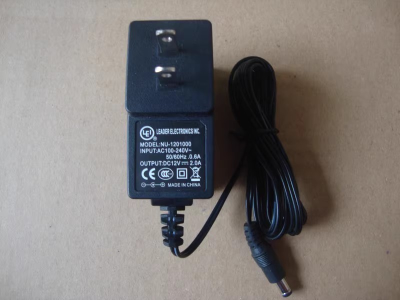 *Brand NEW* NU-1201000 LEI 12V 2A 24W AC ADAPTER Power Supply