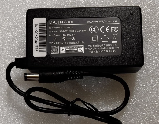 *Brand NEW*12V 2.5A AC ADAPTER DAJING ADP-30H12 POWER SUPPLY