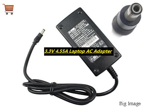 *Brand NEW* API0AD24 ACBEL 3.3V 4.55A -5.5x2.5mm Laptop AC Adapter POWER Supply - Click Image to Close