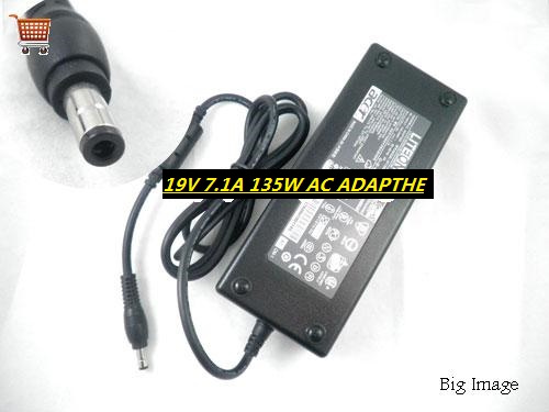 *Brand NEW* ADP-135DB DELTA 19V 7.1A 135W ACER19V7.1A135W-5.5x2.5mm AC ADAPTHE POWER Supply - Click Image to Close