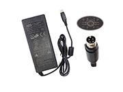 *Brand NEW*Genuine GVE 24v 5.0A AC/DC Adapter For GM130-2400500-F Round With 4 Pins POWER Supply