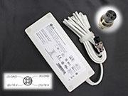 *Brand NEW*Genuine White LG 19.0v 6.32A 120.08W AC Adapter DA-120D19 Metal 4 holes tip Power Supply