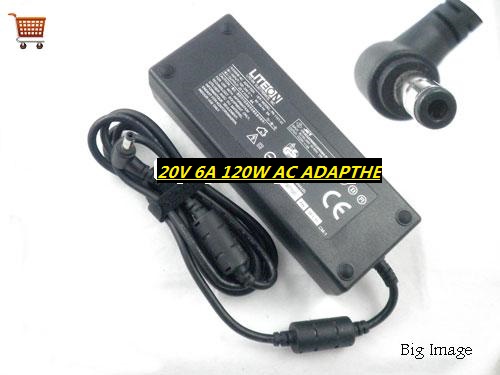 *Brand NEW* ADP-120DB PA-1121-02 LITEON 20V 6A 120W -5.5x2.5mm AC ADAPTHE POWER Supply - Click Image to Close